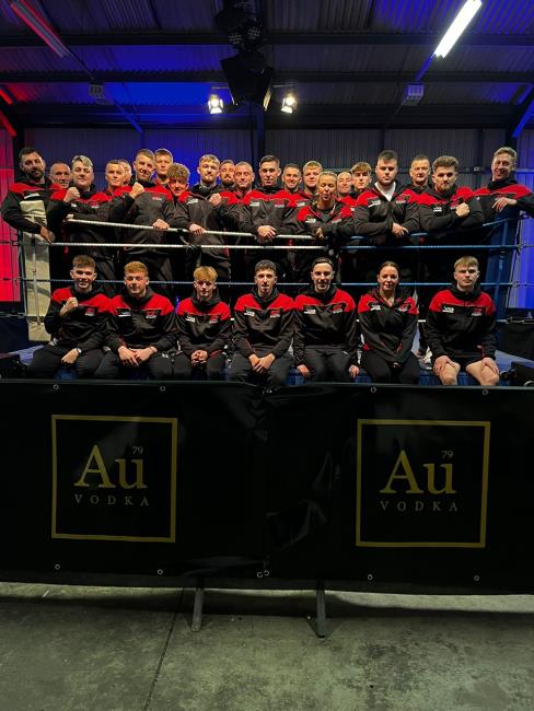  The whole team that competed